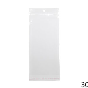 PVC vrećice s rupicom, zatvaranje lijepljenjem, 15cm (SET 1000 kom.)