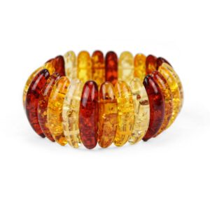 Jantarne narukvice na laštiku (SET 6 kom.)