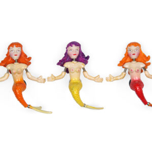 Magneti morska sirena s klimajućim dijelovima tijela (SET 12 kom.)