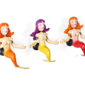 Magneti morska sirena s klimajućim dijelovima tijela (SET 12 kom.)