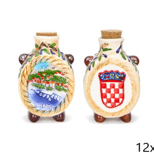 Keramički reljefni ćupovi Trpanj (SET 4 kom.)