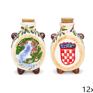 Keramički reljefni ćupovi Stari Grad (SET 4 kom.)