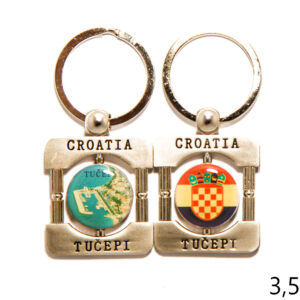 Metalni rotirajući privjesak Tučepi