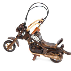 Ukrasni drveni crni Harley Davidson