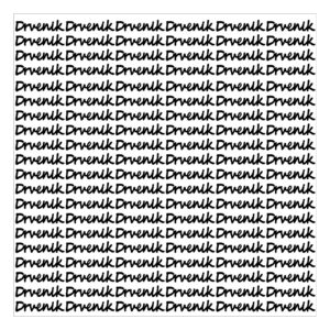 Naljepnice Drvenik (LIST 120 kom.)