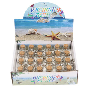 Privjesci bočice s pijeskom i školjkicama (SET 24 kom.)