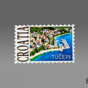 Magneti u obliku poštanske markice, Tučepi Croatia (SET 12 kom.)
