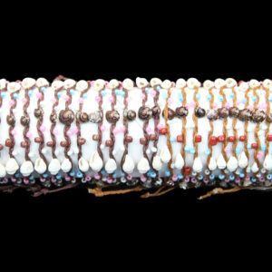Narukvice od konopa sa školjkama i puževima te raznobojnim perlicama (SET 50 kom.)