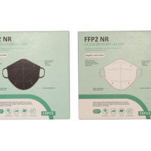Zaštitne maske FFP2, crna i bijela