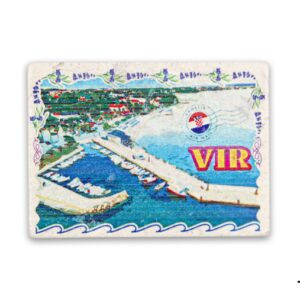 Magnet od bračkog kamena, Vir