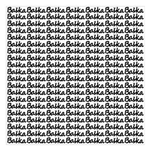 Naljepnice Baška (LIST 140 kom.)