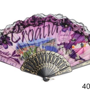 Ukrasne lepeze s motivom lavande, Croatia (SET 12 kom.)