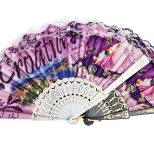 Ukrasne lepeze s motivom lavande, Croatia (SET 12 kom.)