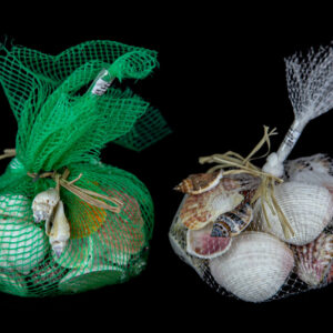Školjke u plastičnim mrežama u boji (0,5 kg)