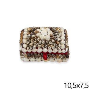 Ukrasne škrinjice od školjki i lepeza, manje (SET 5 kom.)