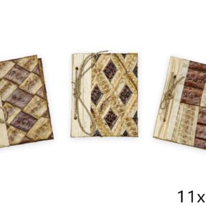 Ukrasni notesi od lista banane, raznih motiva