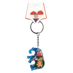 Privjesci slon sa školjkicama i morskim motivima, Croatia