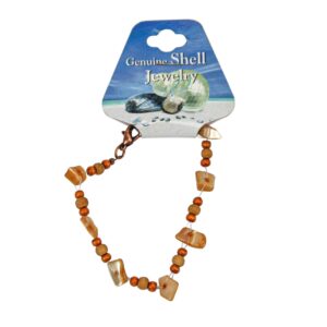 Narukvica od žutih školjki na kreni