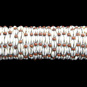 Narukvice s kauri školjkicama i drvenim kuglicama (SET 45 kom.)