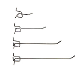 Metalne kukice za rupičaste stalke 2,5cm
