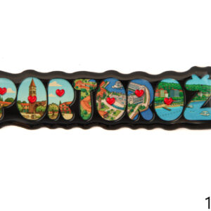 Epoxy magneti slova sa slikama, Portorož (SET 10 kom.)