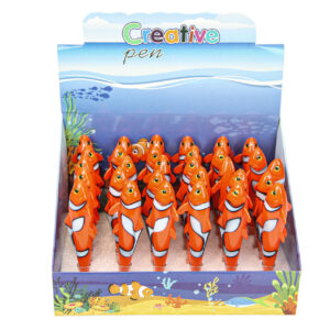 Narančaste kemijske olovke riba klaun Nemo (SET 30 kom.)