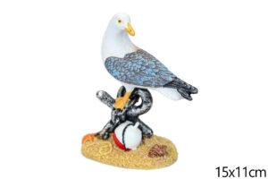 Figura galeba na sidru