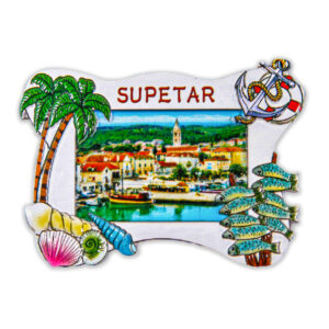 Magneti s morskim motivima, Supetar (SET 12 kom.)