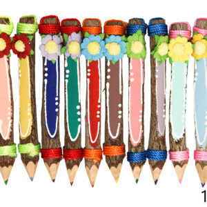 Ukrasne bojice od drva, raznih boja (SET 10 kom.)