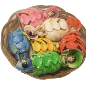 Princeze od školjki, raznih boja (SET 6 kom.)