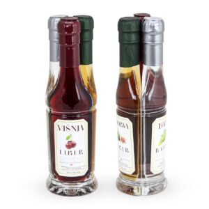 Liker višnja-smokva-loza u staklenoj boci tris - 0,1L