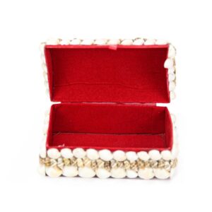 Ukrasne škrinjice od školjki i lepeza, srednje (SET 4 kom.)