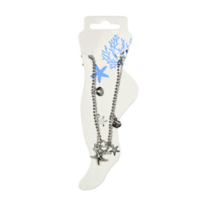 Metalne dvostruke nanožnice s morskim motivima (SET 12 kom.)