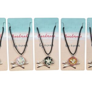 Ogrlice sa zvijezdom i cvjetovima zalivenim smolom (SET 12 kom.)