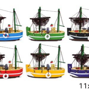 Raznobojne kočarice sa crnom mrežom (SET 6 kom.)