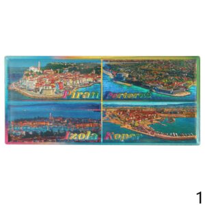 Pravokutni magneti s folijskim efektom, Slovenska mjesta (SET 24 kom.)