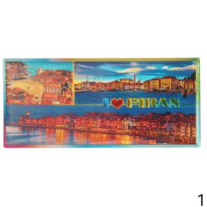 Pravokutni magneti s folijskim efektom, Piran (SET 24 kom.)