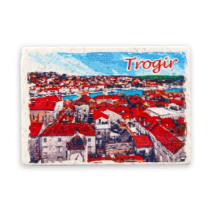 Magnet od bračkog kamena, Trogir krovovi