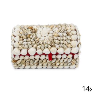 Ukrasne škrinjice od školjki i lepeza, veće (SET 4 kom.)