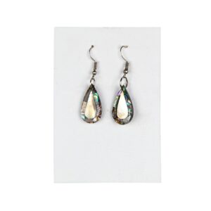 Kapljica naušnice od Petrovog uha i sedefne školjke