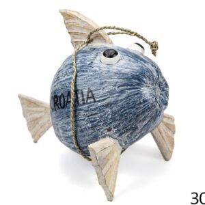 Tamno plava riba od kokosovog oraha, Croatia