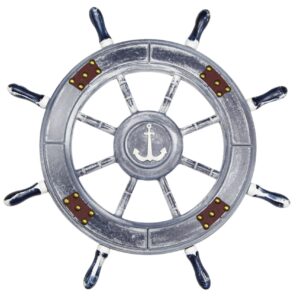 Isprano plavo kormilo sa sidrom