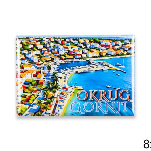 Pravokutni magneti sa crtanim motivom, Okrug Gornji 1 (SET 10 kom.)