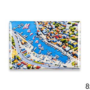 Pravokutni magneti sa crtanim motivom, Marina 2 (SET 10 kom.)
