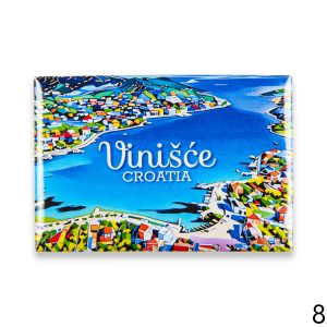 Pravokutni magneti sa crtanim motivom, Vinišće 2 (SET 10 kom.)