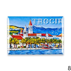 Pravokutni magneti sa crtanim motivom, Trogir 6 (SET 10 kom.)
