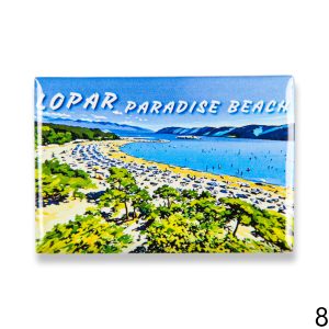 Pravokutni magneti sa crtanim motivom, Rab Lopar 2 (SET 10 kom.)