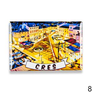 Pravokutni magneti sa crtanim motivom, Cres 4 (SET 10 kom.)