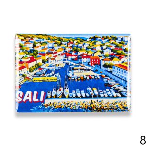Pravokutni magneti sa crtanim motivom, Sali 4 (SET 10 kom.)