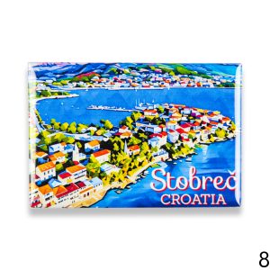 Pravokutni magneti sa crtanim motivom, Stobreč 1 (SET 10 kom.)